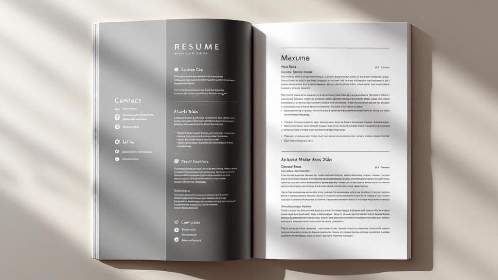 Two-Column CV Layout