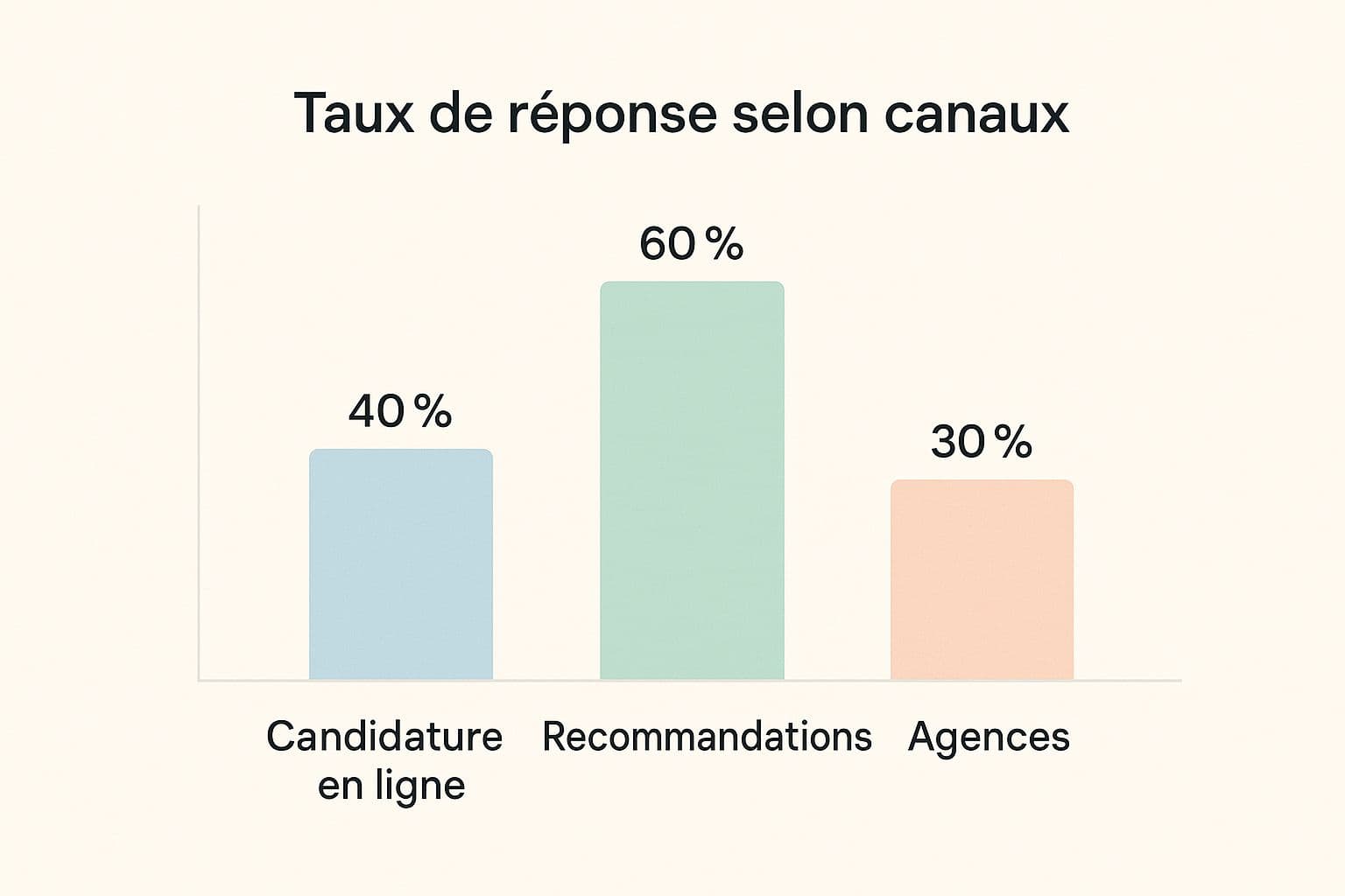 Infographic about comment trouver un emploi rapidement