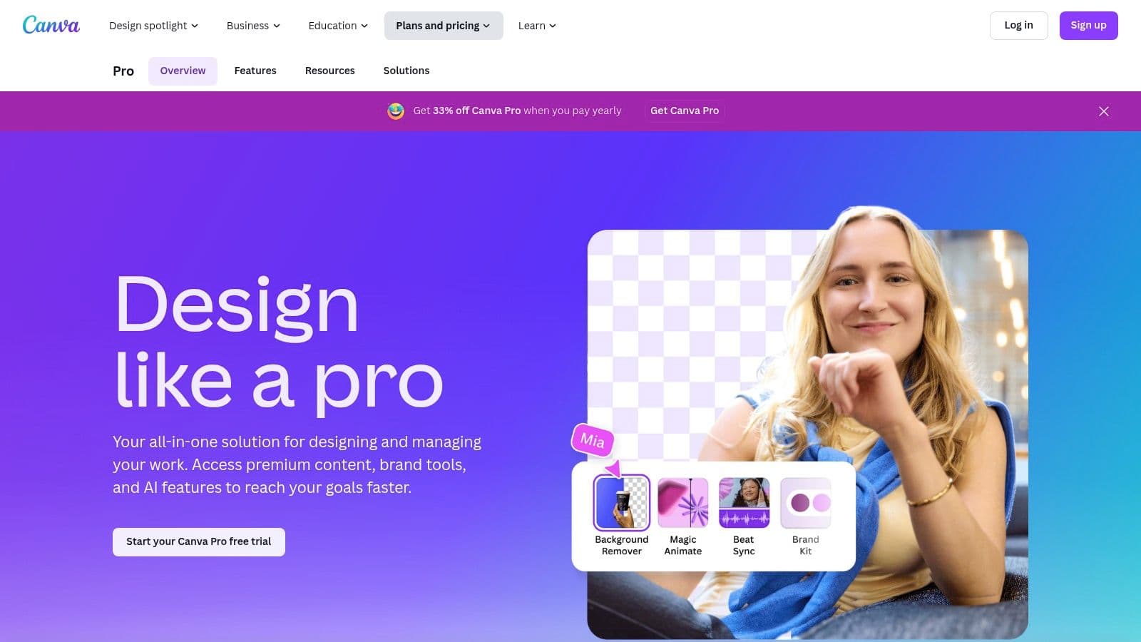 Canva Pro with AI Features
