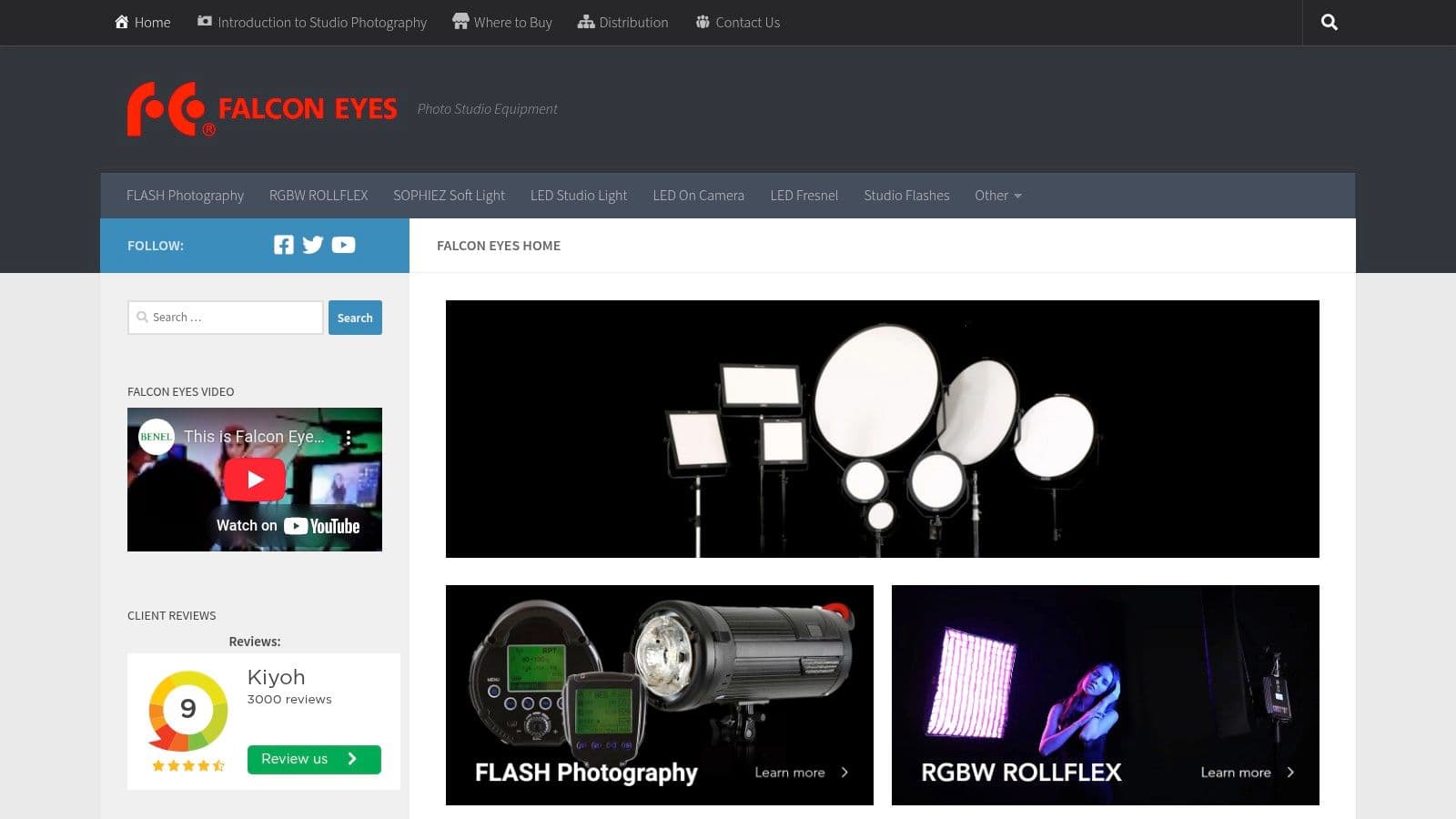 Falcon Eyes RX-12TD LED Panel